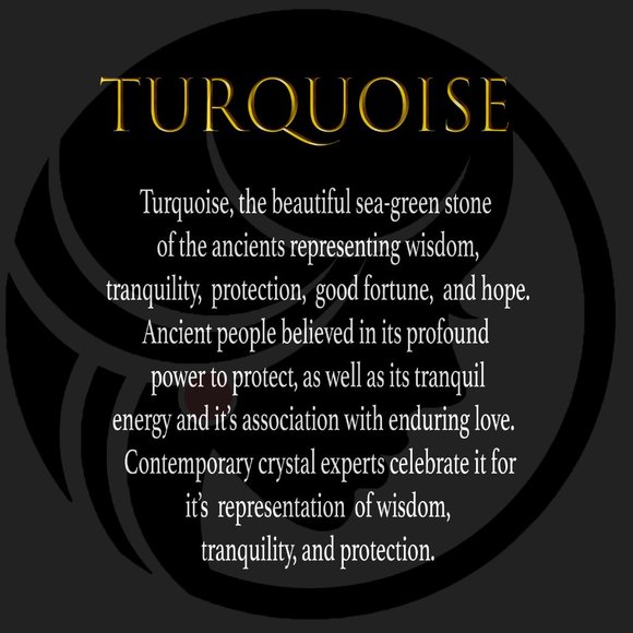 Necklace with Turquoise stones and Hematite accent beads. - Picture 2 of 5